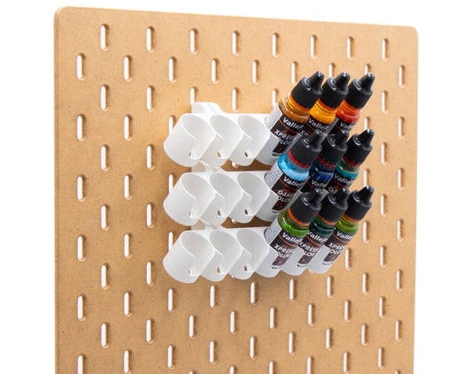 IKEA SKADIS Paint Dropper Bottle Holder | Organization for Acrylic Paints